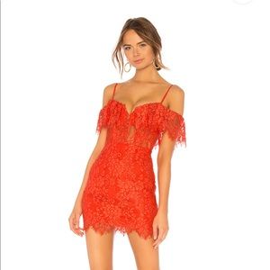 x NAVEN Allie Dress in Coral